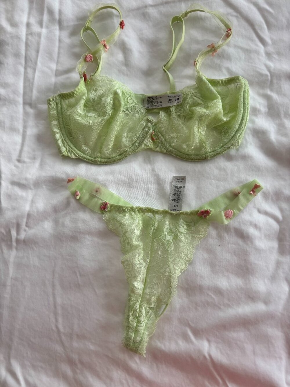 Delicates Sweet sexy bra set